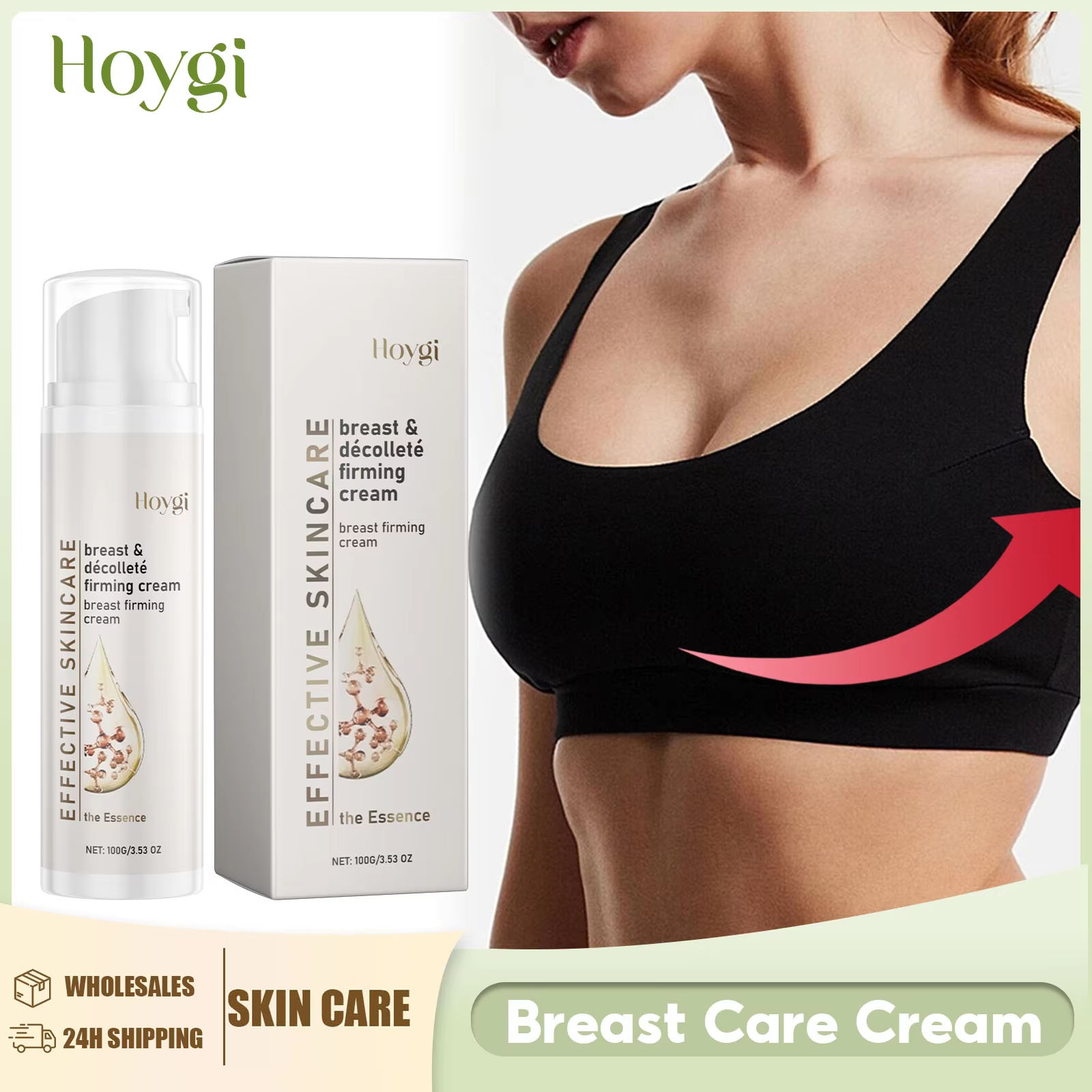 Skincare Natur E - Crema rassodante per il seno Migliora