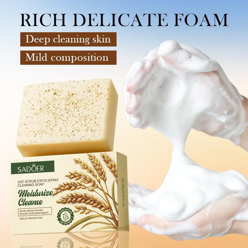 Sapone Esfoliante all'Avena, D - Skincare Oat recensione e prezzo