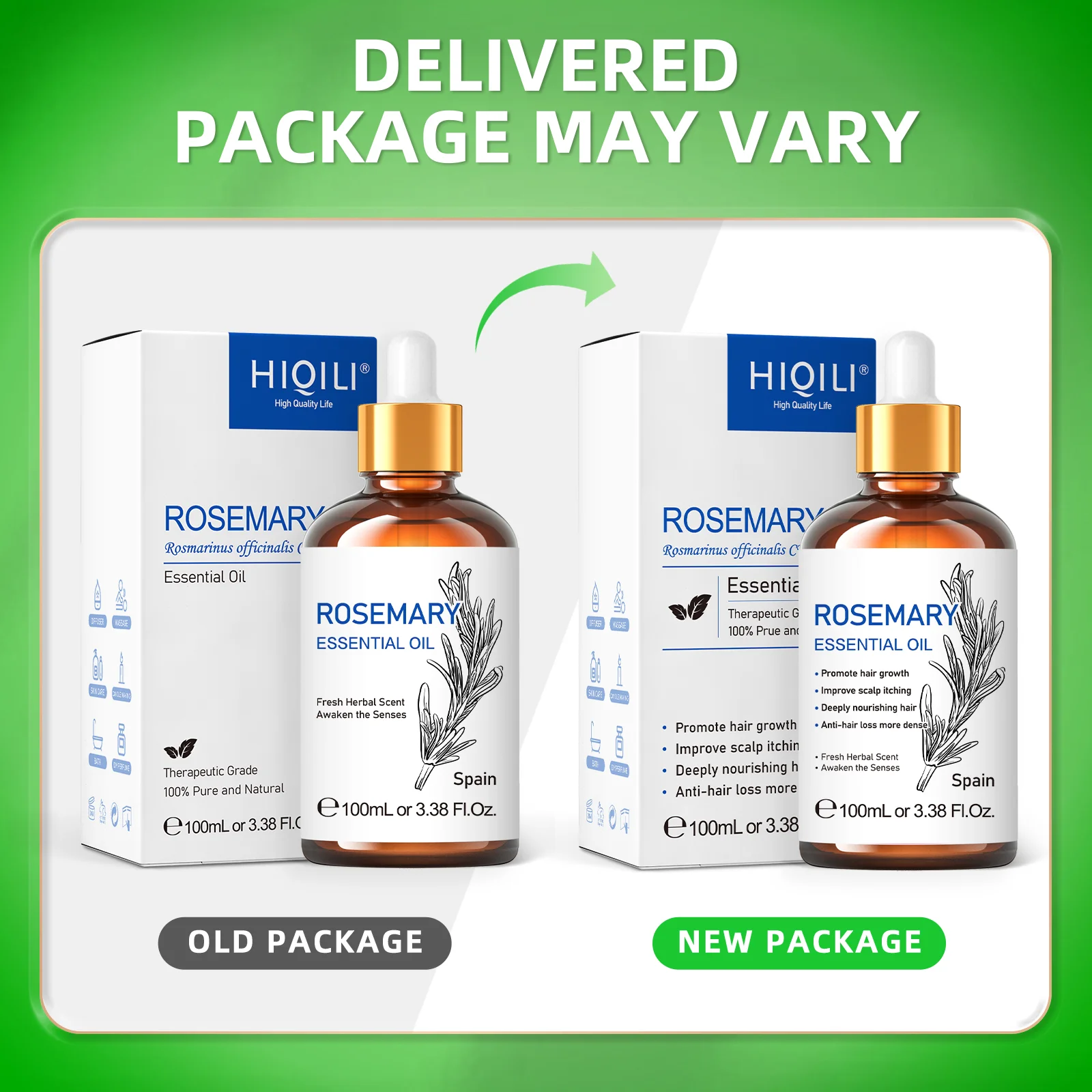 HIQILI Oli essenziali al rosma - Skincare Skin 1004 recensione e prezzo
