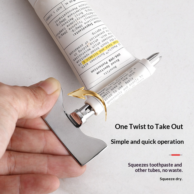 Clip spremi-tubo in acciaio in - Skincare Labore recensione e prezzo