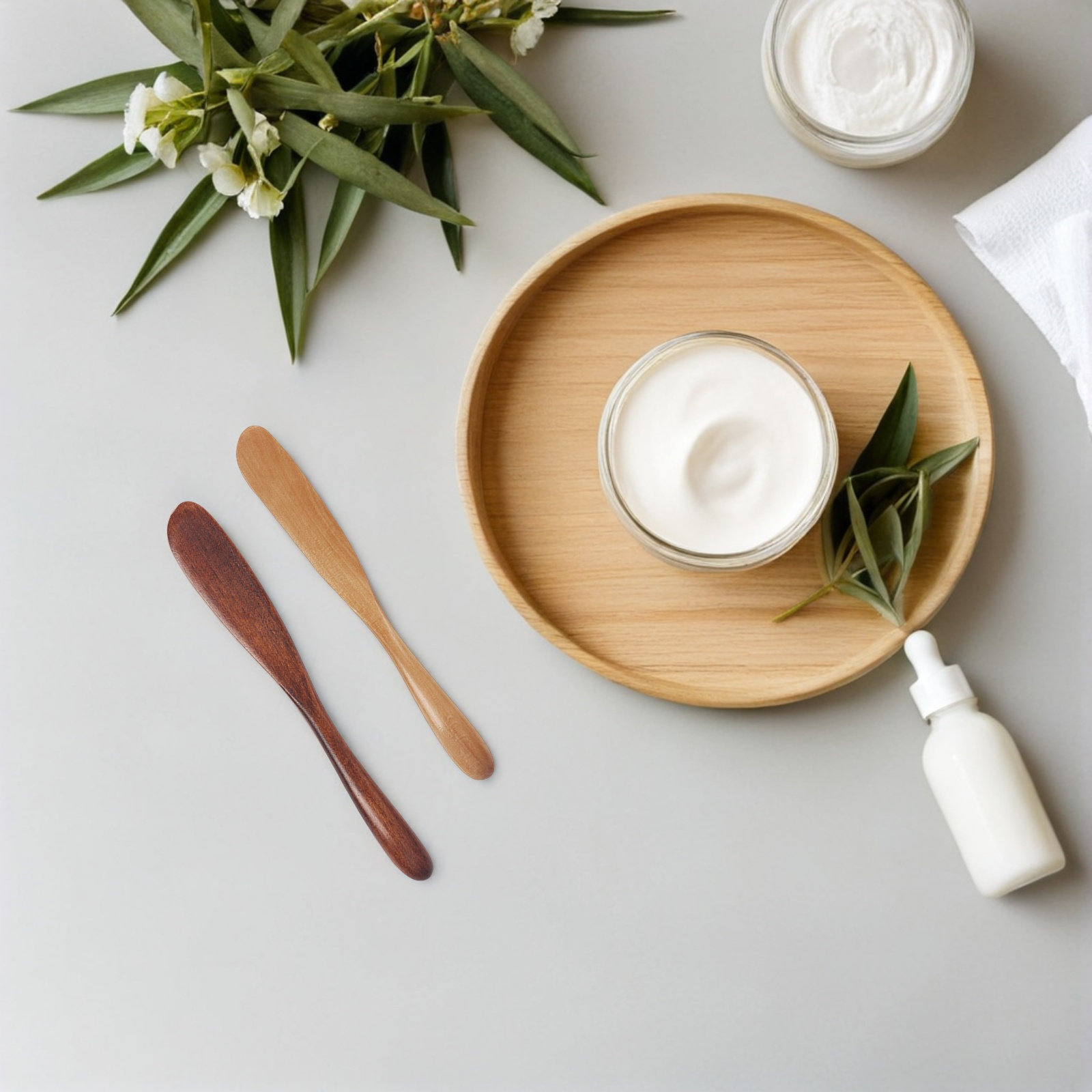 Set di 2 Spatole in Legno per  - Skincare Natur E recensione e prezzo
